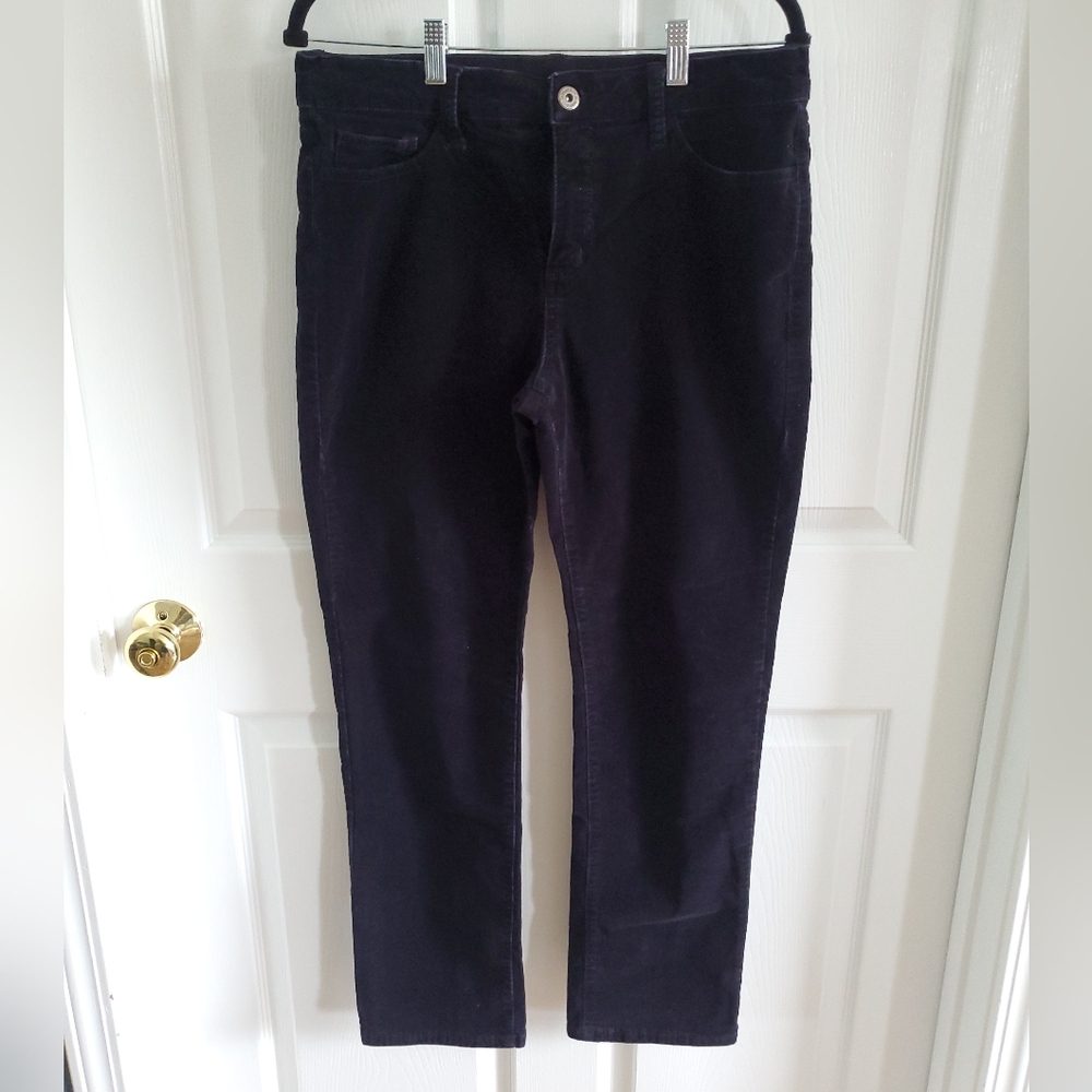 St. John's Bay Black Straight Leg Pants. Size 12. #GR - Picture 1 of 6